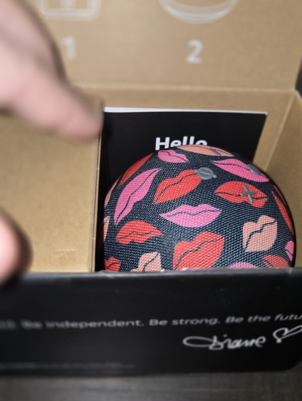 Amazon Echo Dot 4th Gen Diane Von Furstenberg Limited Edition Lips DVF Alexa NIB
